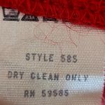 Vtg Tony Lambert Collections Women Mohair Blend Sweater Jacket Dohlman Sleeve M Red Size M Photo 8
