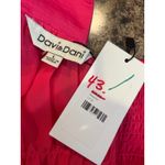 Davi & Dani  NEW Pink Wash Side Cut‎ Out Mini Dress Large Drape V Back Photo 6