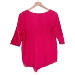 Soft Surroundings NWT Women’s Siesta Key Tunic in Raspberry Wine Pink Size XS Photo 3
