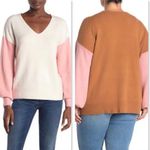 14th & Union NEW Women Size XL Colorblock Pullover Sweater Photo 1