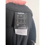 Adidas  Black Three Stripe Drawstring Athleisure Active Jogger Pants Size Medium Photo 1