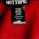 Hot Topic  Red and Black Plaid Skater Skirt with Suspenders size medium Photo 4