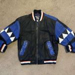 MTV Brand MTV 1992 Vintage Leather Jacket  Photo 5