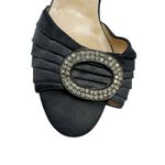 Manolo Blahnik Sedaraby Black Embellished D’Orsay Heels EU 40.5 Photo 2