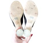 Steve Madden  Classics Lucite Leather Mule Heels size 7.5 Photo 6