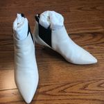 BALLY ALANNA Leather Ankle Boots in Bone White Women’s Size 8 Photo 9