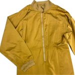 Free People FP Movement Ashani Jumpsuit Olive Yellow Gold Oversized One Piece Size Small Photo 4