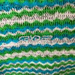 Spyder : Green & Blue Striped Women's Sweatshirt- 1/4 zip- 8 Photo 12