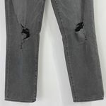 Sam Edelman New High Rise Ripped Straight Leg Stiletto Jeans Xtna Grey Photo 8