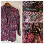 Notations  Whimsigoth Top Womens Large Black Pink Beaded Stretch Office‎ Church Photo 1