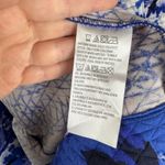 Isaac Mizrahi  Live! Floral Quilted Kimono Jacket Size 1X Blue Open Front Boho‎ Photo 4