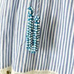 Farm Rio  Pineapple Beach Maxi Dress 100% Cotton Size Large Boho Cottagecore Photo 3