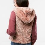 EXPRESS  fur cozy winter vest size M/L Photo 4