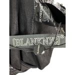 BLANK NYC NWT Womens L Silver Metallic Mercury Mini Skirt Jumper Overalls Photo 4