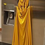 Reformation ππ Nerida Silk Dress ~ Tumeric 10 NWT Photo 10