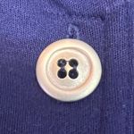 Liz Claiborne  Knit Jacket Womens Small Purple Large Button Front Business Chic Photo 6