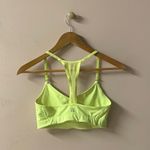 Victoria's Secret Victoria’s Secret VSX Neon Yellow Racerback Sports Bra Size S GUC Photo 1