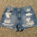 Topshop moto jean shorts Photo 0