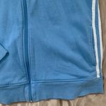 Adidas Light Blue  Zip Up Jacket Photo 2