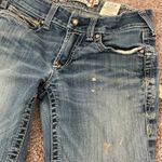 Ariat Real Denim Bootcut Jeans Medium Wash Embellished Pockets Womens Size 28L Photo 5