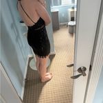 Bardot  black sequenced dress Photo 1