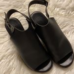 Topshop  shoes sandals black in excellent condition made in Italy real leather Photo 13