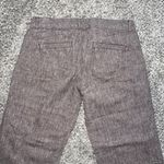 EXPRESS Vintage Y2K Brown Linen Blend Wide Leg Pants - Size 10 Photo 5