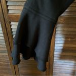 INC International Concepts Ruffle Sleeve Coat Black Size XL Photo 4