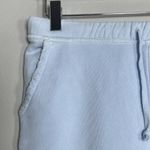 Frank & Eileen Bermuda Shorts Small Blue NEW Cotton Raw Hem Casual Lounge Photo 1