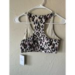 Johnny Was NWT  Calme Endurance Sports Bra in Cheetah Print Sz S Photo 1