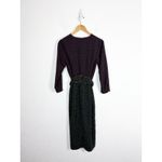 ZARA  Multi Color Polka Dot Wrap Midi Dress Size Small Kidcore Quiet Luxury Photo 12