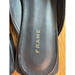 frame denim EUC FRAME $348 Black Noir Leather Le Town Mules *Size 35 1/2* Photo 5