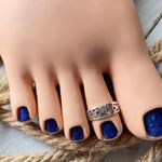 Sterling Silver Claddagh Band Toe Ring Midi Ring Photo 2