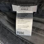 Paige  Womens Hoxton Ankle High Rise Skinny Jeans Smokey Gray 26 Photo 5