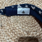 Disney  Parks Women's Straw Visor Hat Bow Americana Stars Red White Blue July 4th Photo 2