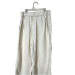 Halston Linen‎ Blend Cream Color Wide Leg Trousers Size L Size L Photo 7