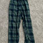 Saddlebred SADDDLEBRED Small PJ Pants Green and Blue Plaid Photo 0