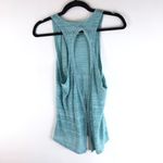 The North Face Womens Tank Top Afterburn Cutout Back Brethable Sleeveless Blue M Photo 1