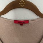 Long Sweater Jacket Flowy Neutral Tan Size M Photo 1