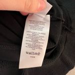 Anthropologie  Pointelle Ruffled Butterfly Sleeve Black Knit Mini Crochet Dress L Photo 9