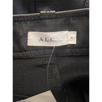 ALC Frank NWT A.L.C. Women's Wiles Wide-Leg Faux Leather Gaucho Pants Size 8 Black Photo 7