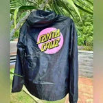 Santa Cruz  Skateboards Wind Breaker Jacket Size Small Photo 1