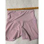 ZARA Athletic Bodyshape Workout Shorts Women’s Small Pink Contour Stretch Photo 4