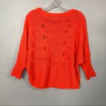 Planet Gold  Shredded Dolman Open Kit Crop Sweater Photo 12