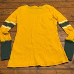 NFL Team Apparel NFL Green Bay Packers Womens Long Sleeve Thermal Shirt Top Green Yellow M Photo 4