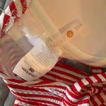 Shade & Shore Striped Bikini Set High Waist Tie Front 36D Large Photo 4