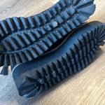 Anthropologie ALL BLACK Flatform Tread Shootie Women's Boots shoes slip on wedge size 8 Photo 9