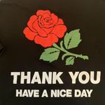 Thank You Have a Nice Day black graphic tee shirt woman’s size xtra large Photo 1