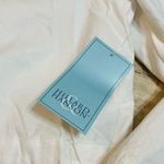 Hillard & Hanson  Vintage Y2k White Collared Zip Up Jacket With Drawstrings Photo 1