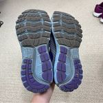 Brooks Ghost 12 Gray Blue Purple Running Shoes Photo 5